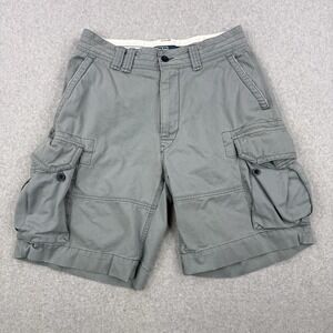 Vintage Polo Ralph Lauren Shorts Mens 32 Blue 90s Cargo Classic Fit Pockets Gorp